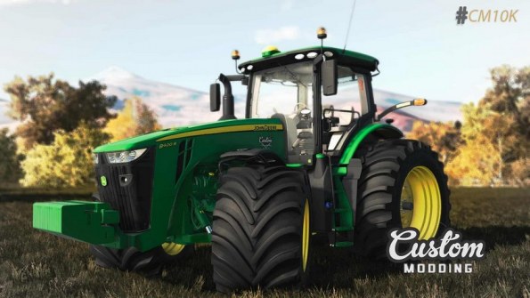 Мод «John Deere 8R» для Farming Simulator 2019