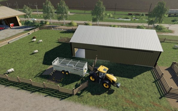 Мод «Овчарня - Sheepfold» для Farming Simulator 2019