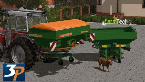 Мод «Amazone ZAX 1402» для Farming Simulator 2017
