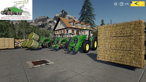 Мод «Magsi balefork Pack» для Farming Simulator 2019