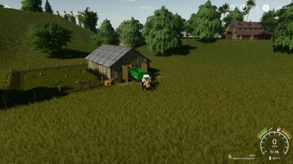 Мод «American chicken coop» для Farming Simulator 2019