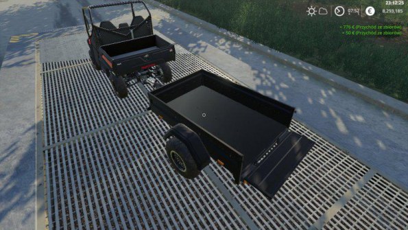 Мод «Mahindra trailer» для Farming Simulator 2019