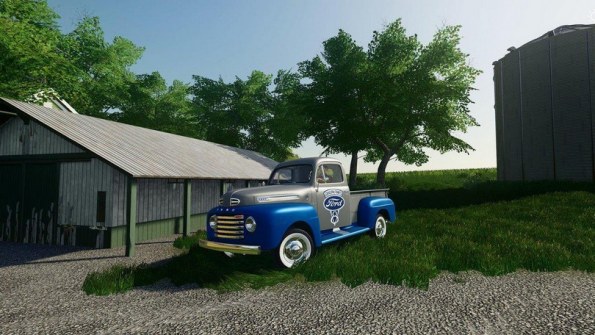 Мод «1948 Ford F100 Сервис» для Farming Simulator 2019