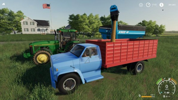Мод «1977 Chevrolet C70 Grain Truck» для Farming Simulator 2019