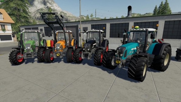 Мод «Fendt Favorit 700/800 Vario Pack» для Farming Simulator 2019