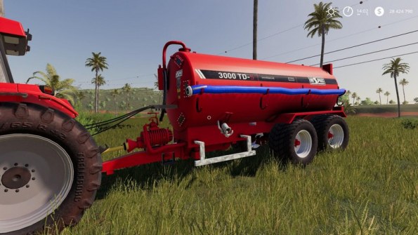 Мод «HiSpec 3000 Gallon Tanker» для Farming Simulator 2019