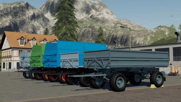 Мод «Fortscritt HW80 Trailer Pack» для Farming Simulator 2019