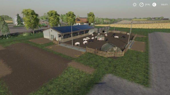 Мод «Вместительный свинарник» для Farming Simulator 2019