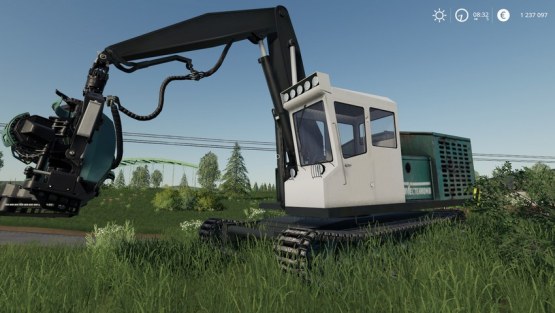 Мод валочная машина «ЛП-19 Б3» для Farming Simulator 2019