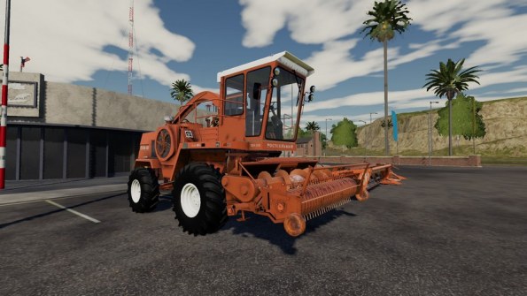 Мод комбайн «Дон-680» для Farming Simulator 2019