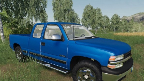 Мод «Chevrolet Silverado 1500 99» для Farming Simulator 2019