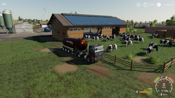 Мод «Коровник 2000» для Farming Simulator 2019