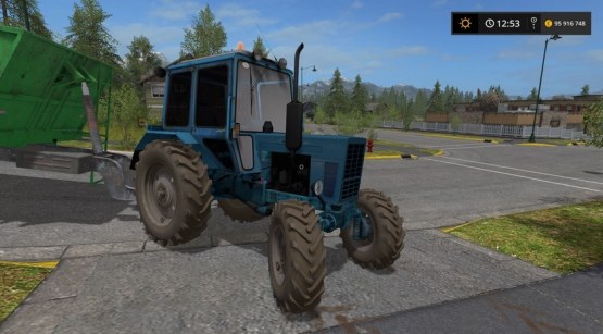 Мод «МТЗ-82 UK» для Farming Simulator 2017