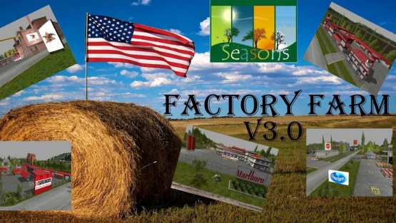 Карта «Factory Farm» для Farming Simulator 2017