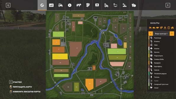 Карта «Сосновка» для Farming Simulator 2019