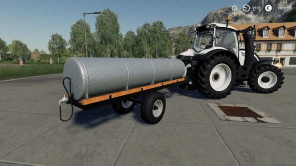 Мод «Milk and Water Barrel» для Farming Simulator 2019