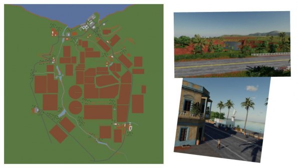 Мод Карта «Pineapple Bay» для Farming Simulator 2019