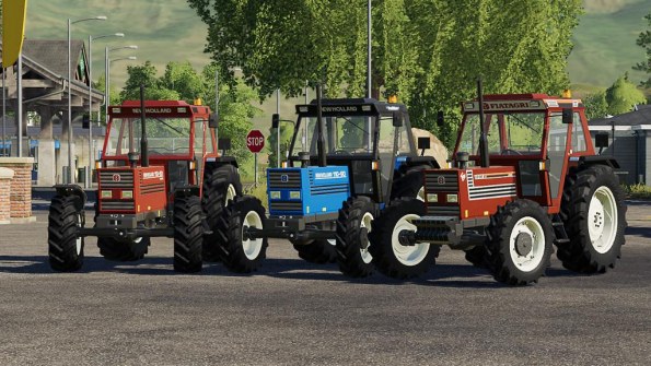 Мод «New Holland 110 90» для Farming Simulator 2019