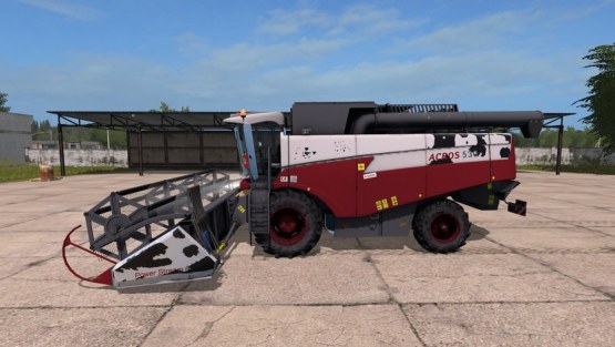 Мод комбайн «Acros 530» для Farming Simulator 2017