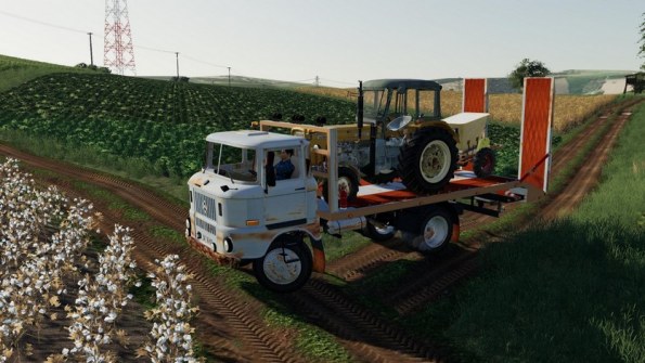 Мод «IFA W50 Towtruck» для Farming Simulator 2019