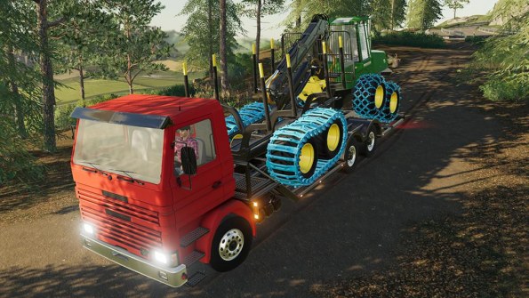Мод «Lizard Truck 470» для Farming Simulator 2019