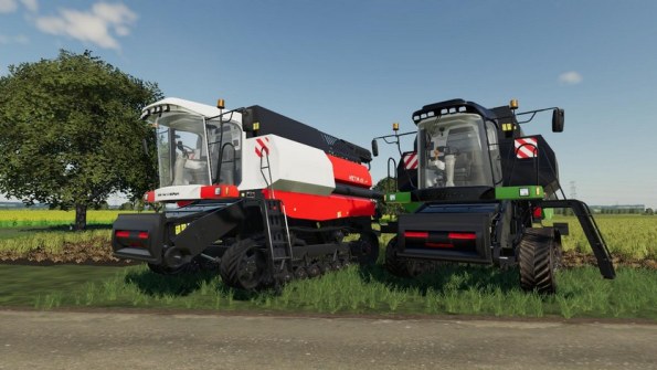 Мод «РОСТСЕЛЬМАШ VECTOR 450» для Farming Simulator 2019