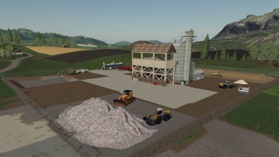 Мод «Карьер» для игры Farming Simulator 2019