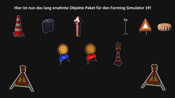 Мод «Pack objects FFW» для Farming Simulator 2019