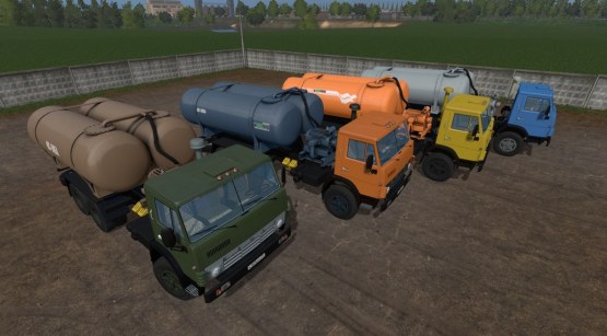 Мод «КамАЗ-5320 КО-505А» для Farming Simulator 2017