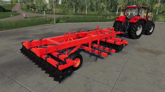 Мод «Rau M402 Disc Harrow» для Farming Simulator 2019