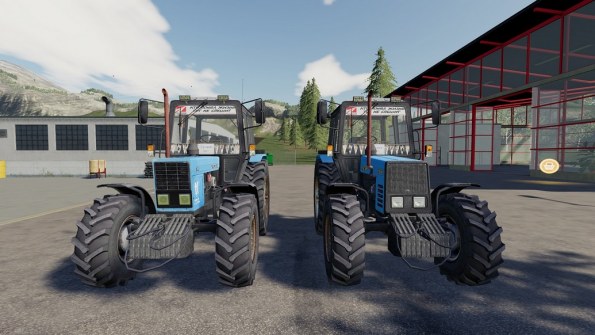 Мод «Беларус МТЗ-892.2» для Farming Simulator 2019
