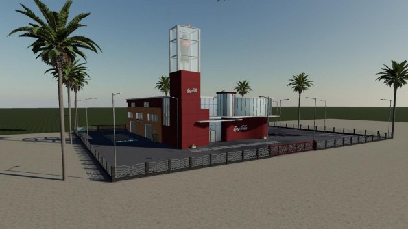Мод «Coca Cola Factory» для Farming Simulator 2019