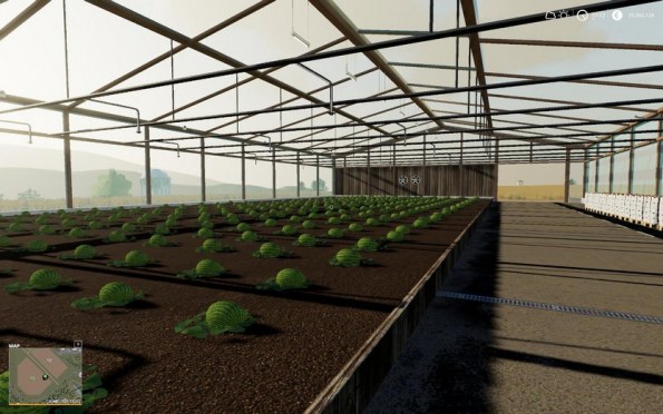 Мод «Watermelon Greenhouse» для Farming Simulator 2019
