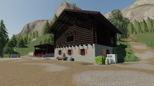 Мод «Tyrolean Farm - Buildings» для Farming Simulator 2019