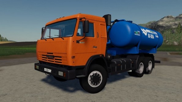 Мод «Камаз-5320 КО-505А» для Farming Simulator 2019