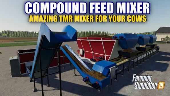 Мод «Cow Feed Mixer G2-456» для Farming Simulator 2019