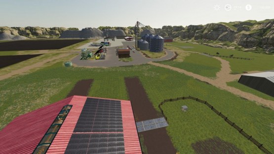 Карта «Peasantville 2 8X Production» для Farming Simulator 2019
