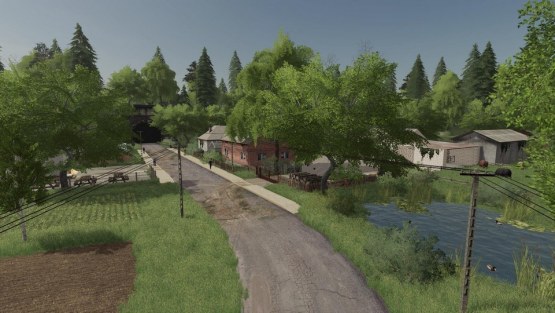Маленькая Карта «Róża» для Farming Simulator 2019