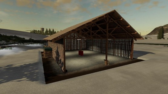Мод «Hangar Bois Metal» для Farming Simulator 2019