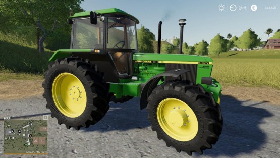 Мод «John Deere 3x50» для Farming Simulator 2019