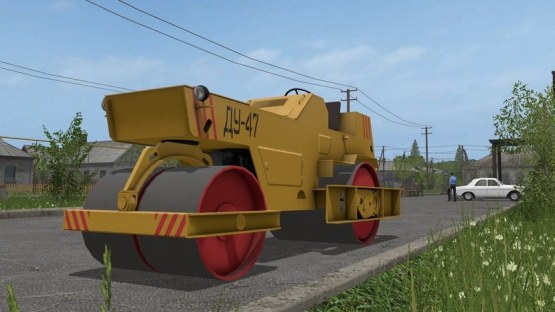 Мод «Пак советских дорожных катков» для Farming Simulator 2017