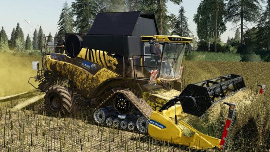 Мод «New Holland CR 6.90» для Farming Simulator 2019