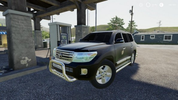 Мод «Toyota Land Cruiser 200 2013 V8» для Farming Simulator 2019