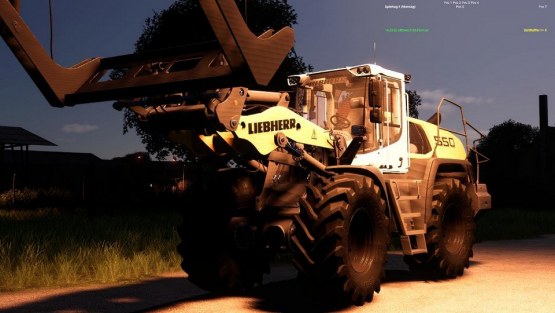 Мод «Liebherr 550 Xpower» для Farming Simulator 2019