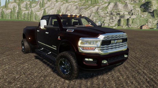 Мод «Dodge Ram 3500 Revised» для Farming Simulator 2019