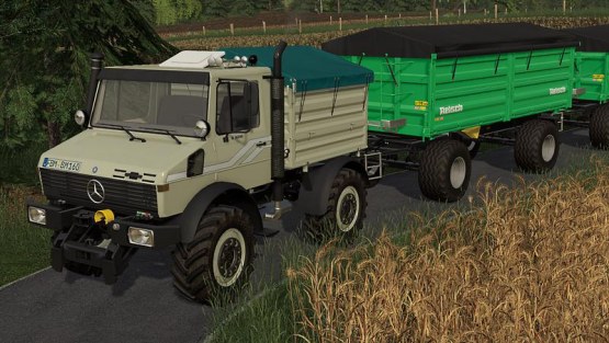 Мод «Unimog U1200, U1400, U1600» для Farming Simulator 2019