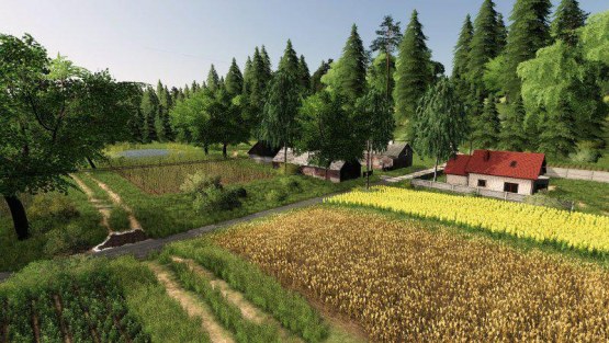 Карта «Kijowiec» для Farming Simulator 2019