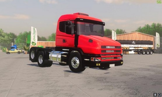 Мод «Scania 124G» для Farming Simulator 2019