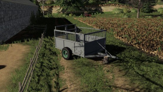 Мод «Old Cattle Trailer» для Farming Simulator 2019