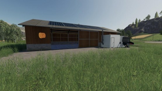 Мод «Bale Drayer» для Farming Simulator 2019